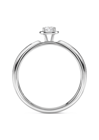 Купить Кольцо Damiani Minou Белое золото – премиальные кольца ZhannaKanGroup