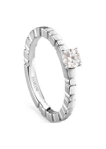 Купить Кольцо Damiani Belle Epoque Bridal Платина – премиальные кольца ZhannaKanGroup