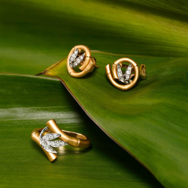 Купить Кольцо CarreraYCarrera Bambu Желтое золото – премиальные кольца ZhannaKanGroup