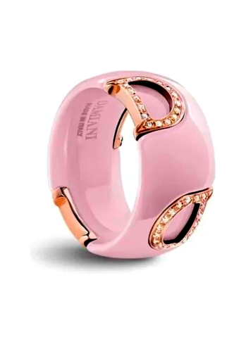 Купить Кольцо Damiani D.Icon Розовое золото – премиальные кольца ZhannaKanGroup