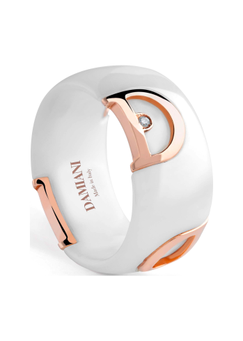 Купить Кольцо Damiani D.Icon Розовое золото – премиальные кольца ZhannaKanGroup