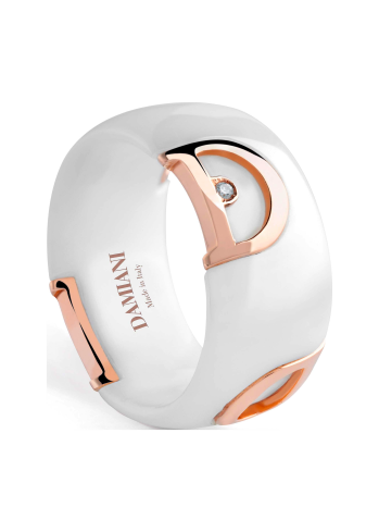 Купить Кольцо Damiani D.Icon Розовое золото – премиальные кольца ZhannaKanGroup