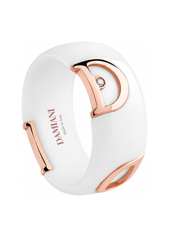 Купить Кольцо Damiani D.Icon Розовое золото – премиальные кольца ZhannaKanGroup