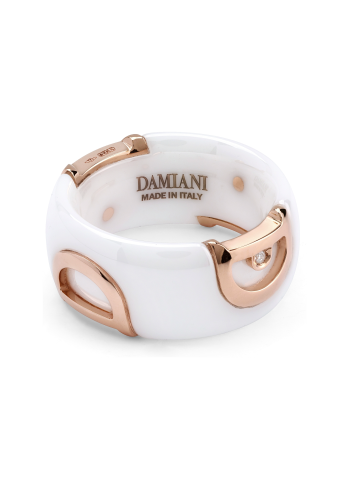 Купить Кольцо Damiani D.Icon Розовое золото – премиальные кольца ZhannaKanGroup