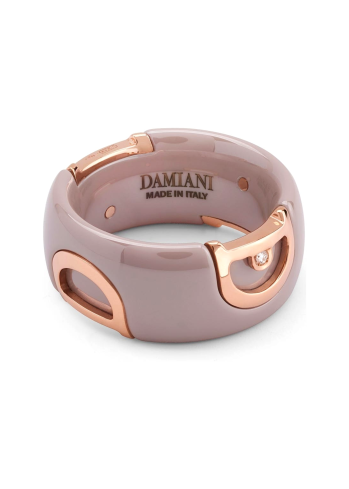 Купить Кольцо Damiani D.Icon Розовое золото – премиальные кольца ZhannaKanGroup