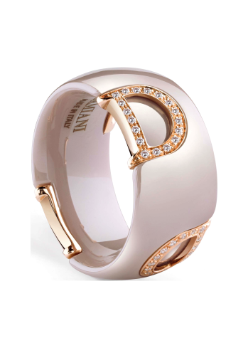 Купить Кольцо Damiani D.Icon Розовое золото – премиальные кольца ZhannaKanGroup