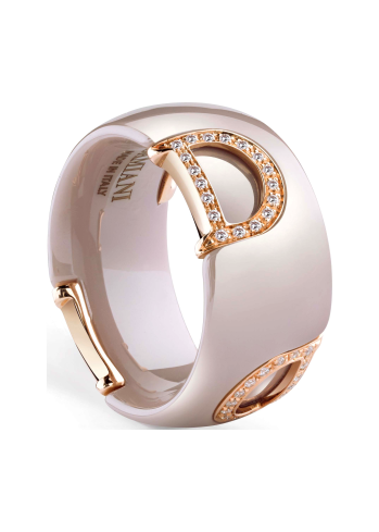 Купить Кольцо Damiani D.Icon Розовое золото – премиальные кольца ZhannaKanGroup
