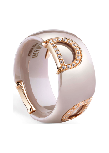 Купить Кольцо Damiani D.Icon Розовое золото – премиальные кольца ZhannaKanGroup