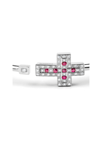 Купить Браслет Damiani Belle Epoque Белое золото – премиальные браслеты ZhannaKanGroup