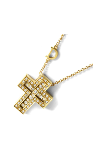 Купить Колье Damiani Belle Epoque Желтое золото – премиальные ZhannaKanGroup