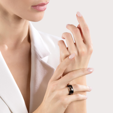 Купить Кольцо Damiani D.Icon Розовое золото – премиальные кольца ZhannaKanGroup