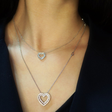 Купить Колье Damiani Belle Epoque Белое золото – премиальные ZhannaKanGroup