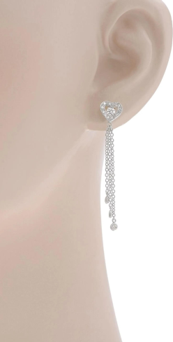 Купить Серьги Damiani Belle Epoque Белое золото – премиальные ZhannaKanGroup