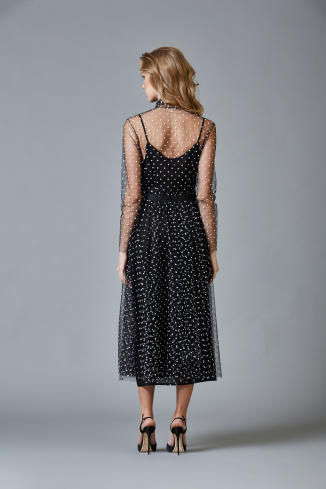 Купить Платье Zardozi Lace / Tull Сетка – премиальные платья ZhannaKanGroup