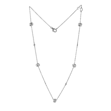 Купить Колье Damiani Gomitolo.925 Серебро – премиальные колье ZhannaKanGroup