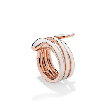 Купить Кольцо Damiani Eden Розовое золото – премиальные кольца ZhannaKanGroup