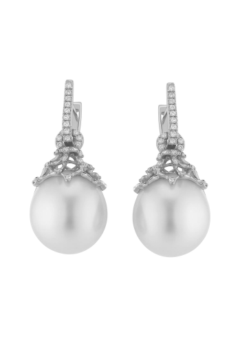 Купить Серьги DiGo Белое золото – премиальные ZhannaKanGroup