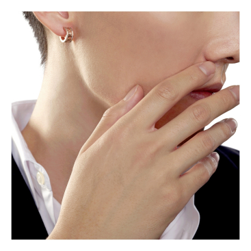 Купить Серьги Damiani Belle Epoque Reel Розовое золото – премиальные ZhannaKanGroup