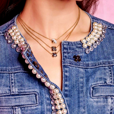 Купить Колье Tirisi Kisses Розовое золото – премиальные ZhannaKanGroup