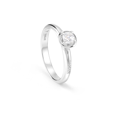 Купить Кольцо Damiani Minou Белое золото – премиальные кольца ZhannaKanGroup