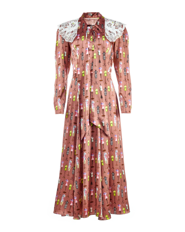 Купить Платье Zardozi Silk / Chiffon Шелк – премиальные платья ZhannaKanGroup