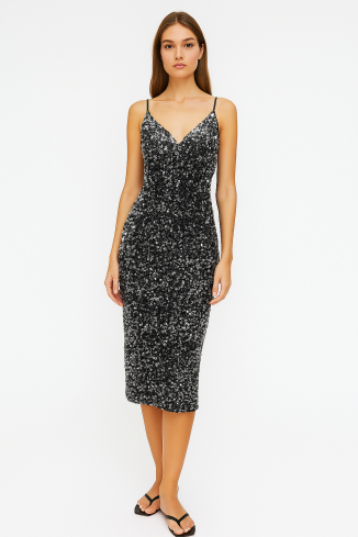 Купить Платье Zardozi Delight Бархат – премиальные платья ZhannaKanGroup