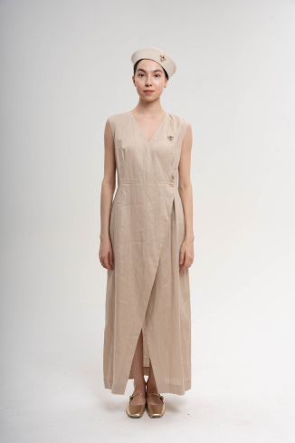 Купить Платье Zardozi Linen Лен – премиальные платья ZhannaKanGroup