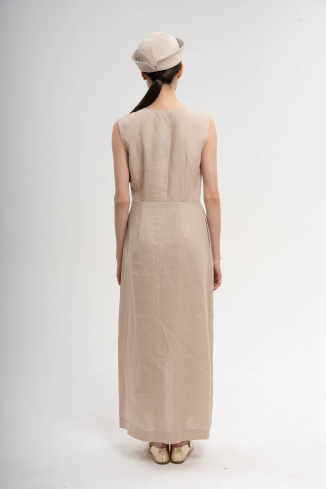 Купить Платье Zardozi Linen Лен – премиальные платья ZhannaKanGroup