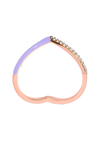 Купить Кольцо Djula Marbella Розовое золото – премиальные кольца ZhannaKanGroup