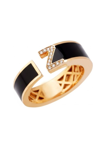 Купить Кольцо RF Enamel Розовое золото – премиальные кольца ZhannaKanGroup