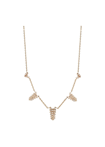 Купить Колье RF Zoe Розовое золото – премиальные ZhannaKanGroup
