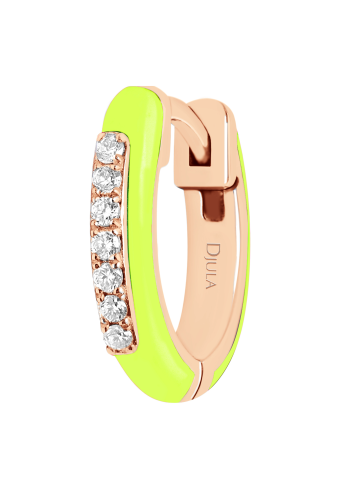 Купить Моно серьга Djula Marbella Розовое золото – премиальные серьги ZhannaKanGroup