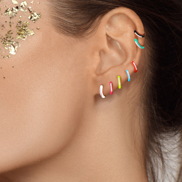 Купить Моно серьга Djula Marbella Розовое золото – премиальные серьги ZhannaKanGroup