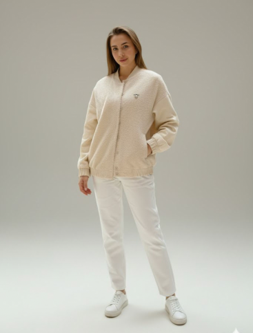 Купить Бомбер Zardozi Denim Хлопок – премиальные верхняя одежда ZhannaKanGroup