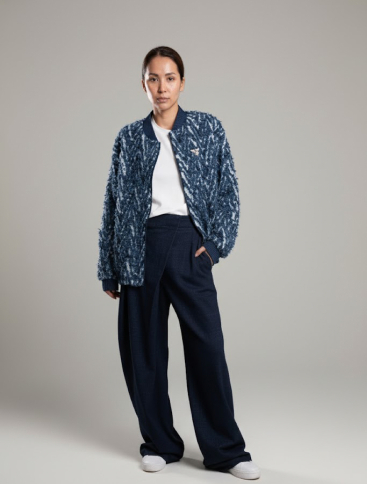 Купить Бомбер Zardozi Denim Хлопок – премиальные верхняя одежда ZhannaKanGroup