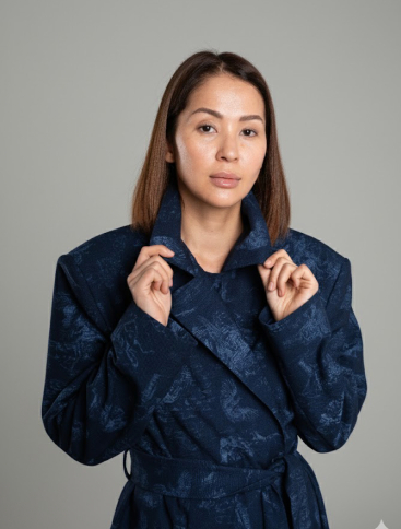 Купить Тренч Zardozi TOMARIS 2024 Хлопок – премиальные верхняя одежда ZhannaKanGroup