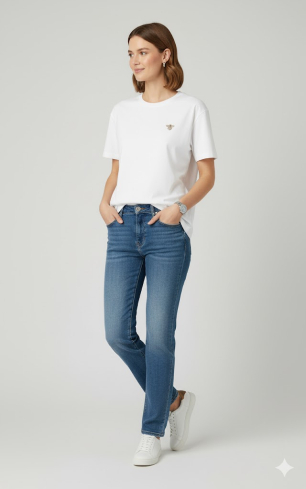 Купить Футболка Zardozi Knitwear Трикотаж – премиальные топы ZhannaKanGroup