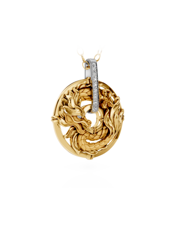 Купить Колье CarreraYCarrera Shanghai Белое/желтое золото – премиальные ZhannaKanGroup