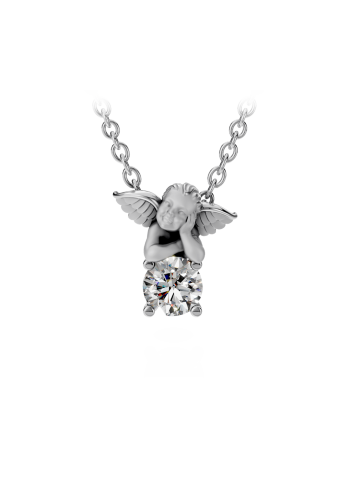 Купить Колье CarreraYCarrera My Angel Белое золото – премиальные ZhannaKanGroup