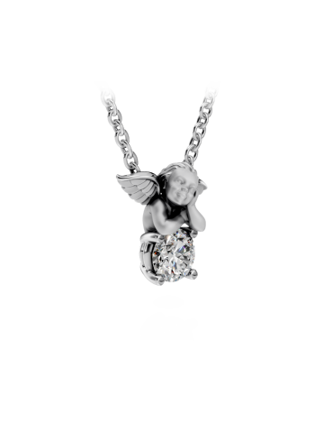 Купить Колье CarreraYCarrera My Angel Белое золото – премиальные ZhannaKanGroup