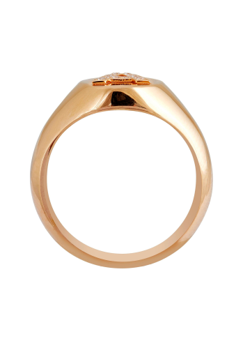 Купить Кольцо Crivelli Mood crv Розовое золото – премиальные кольца ZhannaKanGroup