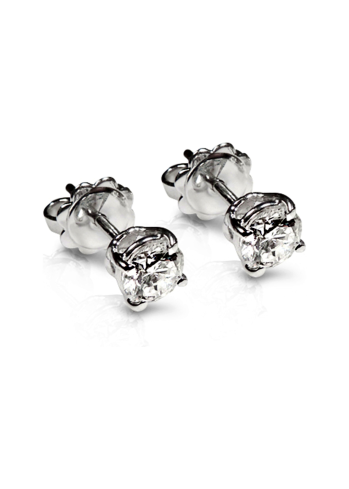 Купить Серьги AMIN Soliter Белое золото – премиальные ZhannaKanGroup
