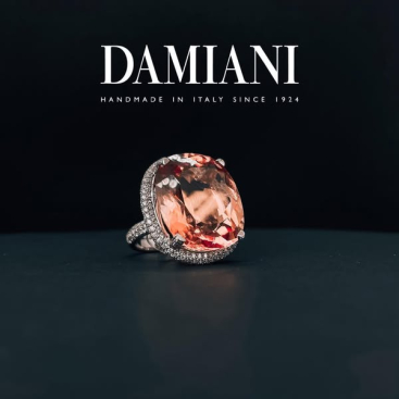 Купить Кольцо Damiani Minou full pavè Белое золото – премиальные кольца ZhannaKanGroup