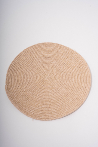 Купить Подтарельники ZardoziHome Джут – премиальные интерьеры ZhannaKanGroup