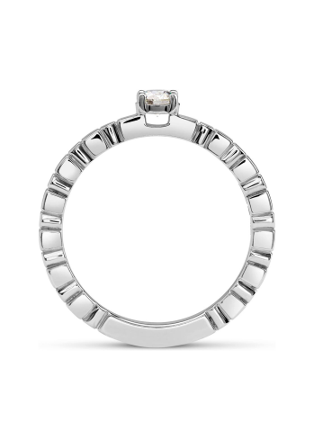 Купить Кольцо Damiani Belle Epoque Bridal Платина – премиальные кольца ZhannaKanGroup