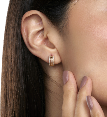 Купить Серьги Damiani Belle Epoque Reel Розовое золото – премиальные ZhannaKanGroup