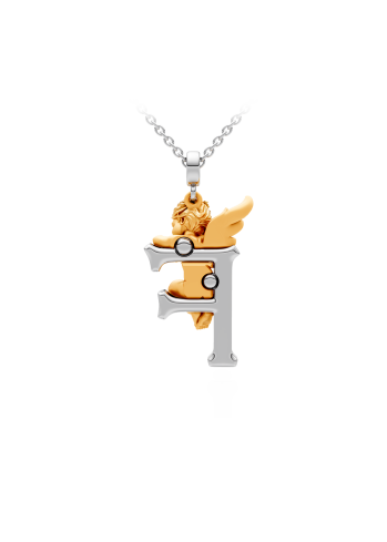 Купить Колье CarreraYCarrera My Angel Белое/желтое золото – премиальные ZhannaKanGroup