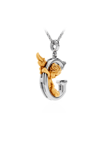 Купить Колье CarreraYCarrera My Angel Белое/желтое золото – премиальные ZhannaKanGroup