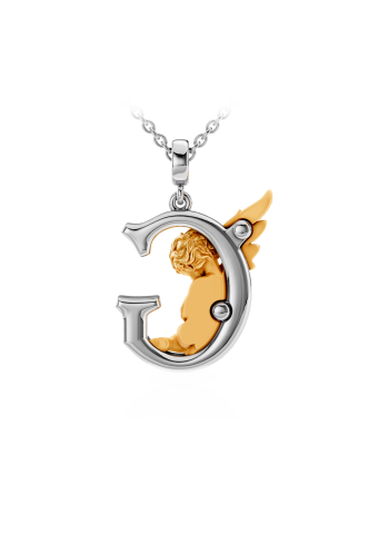 Купить Колье CarreraYCarrera My Angel Белое/желтое золото – премиальные ZhannaKanGroup