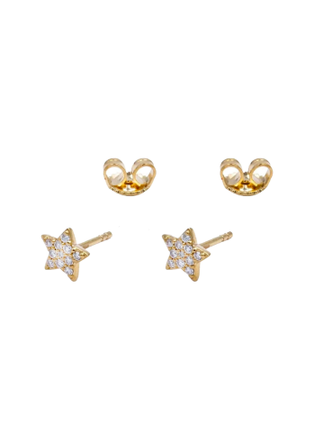 Купить Серьги Crivelli Studs crv Розовое золото – премиальные ZhannaKanGroup